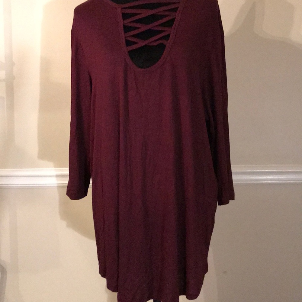 Long top.